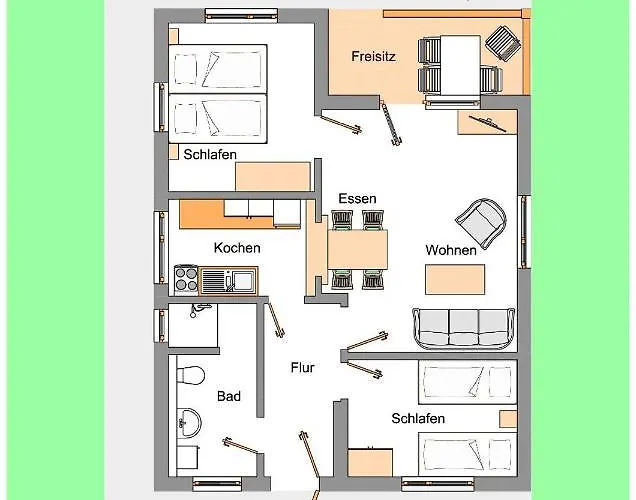 Mengshausen Holiday home Niederaula